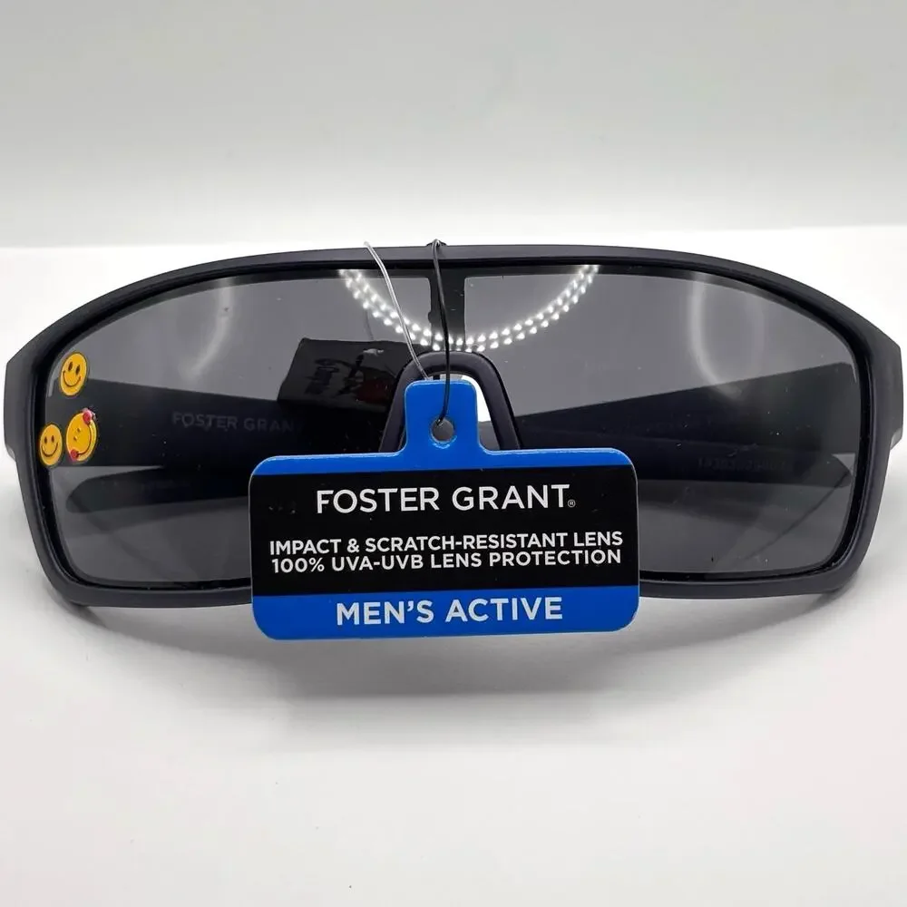 Black Foster Grant Men's Sunglasses